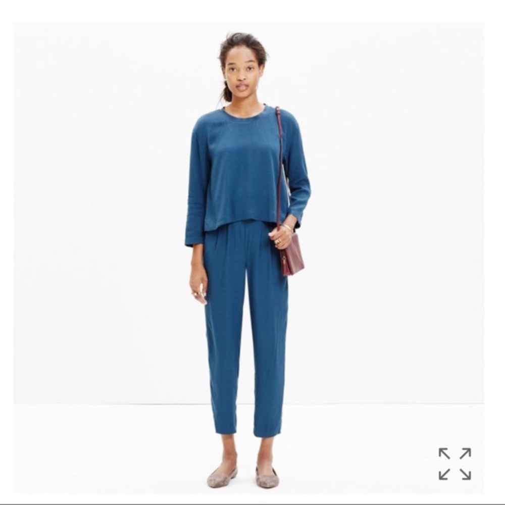 Madewell ‘Clermont’ Overlay Jumpsuit in XS